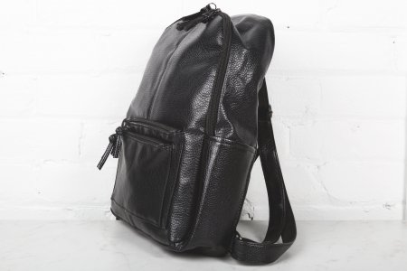 Black fashion women backpack